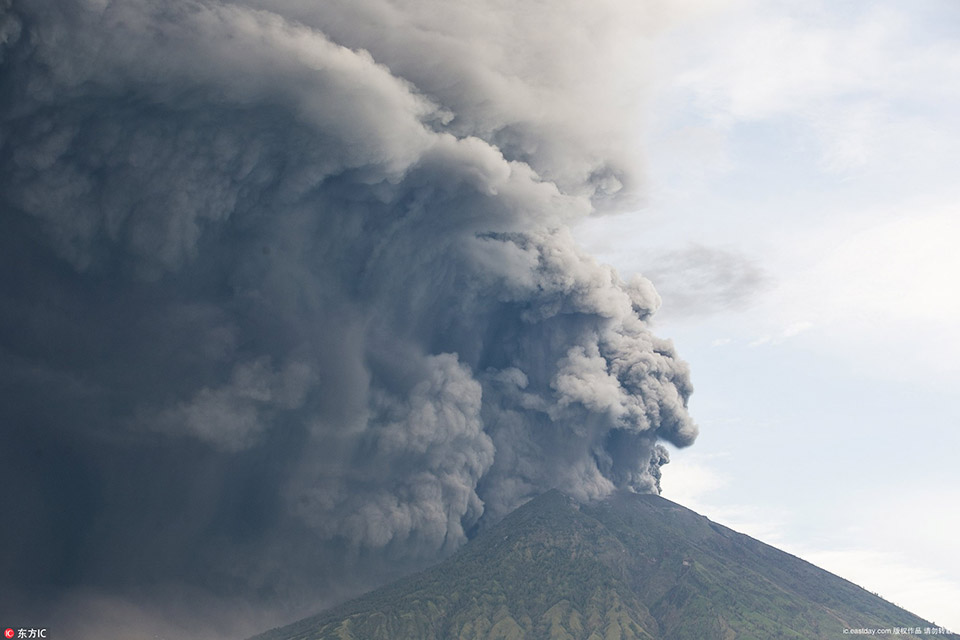 巴厘岛火山最新动态，火山活动更新及影响分析🌋